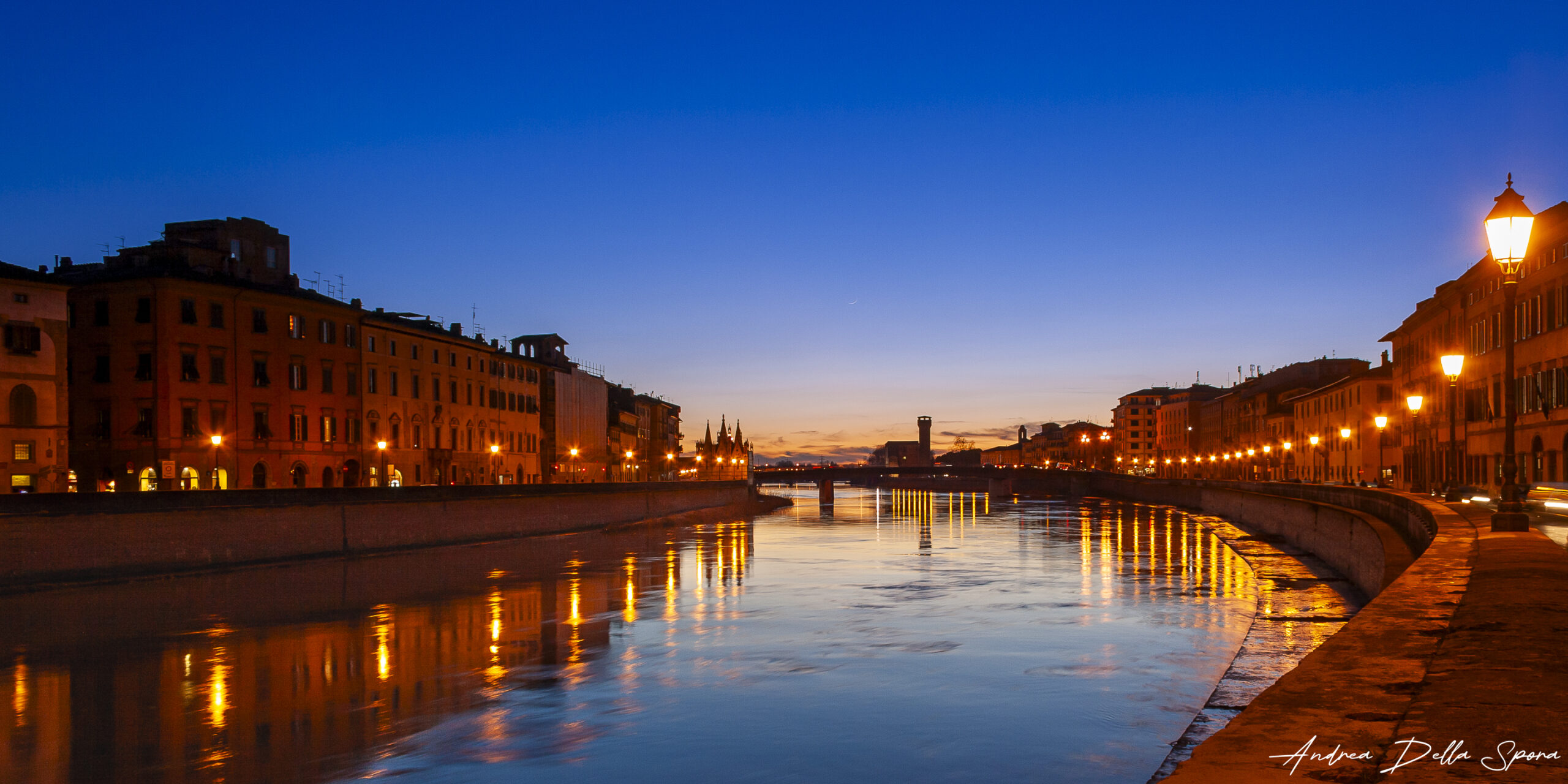 Pisa – Riflessi sull’Arno