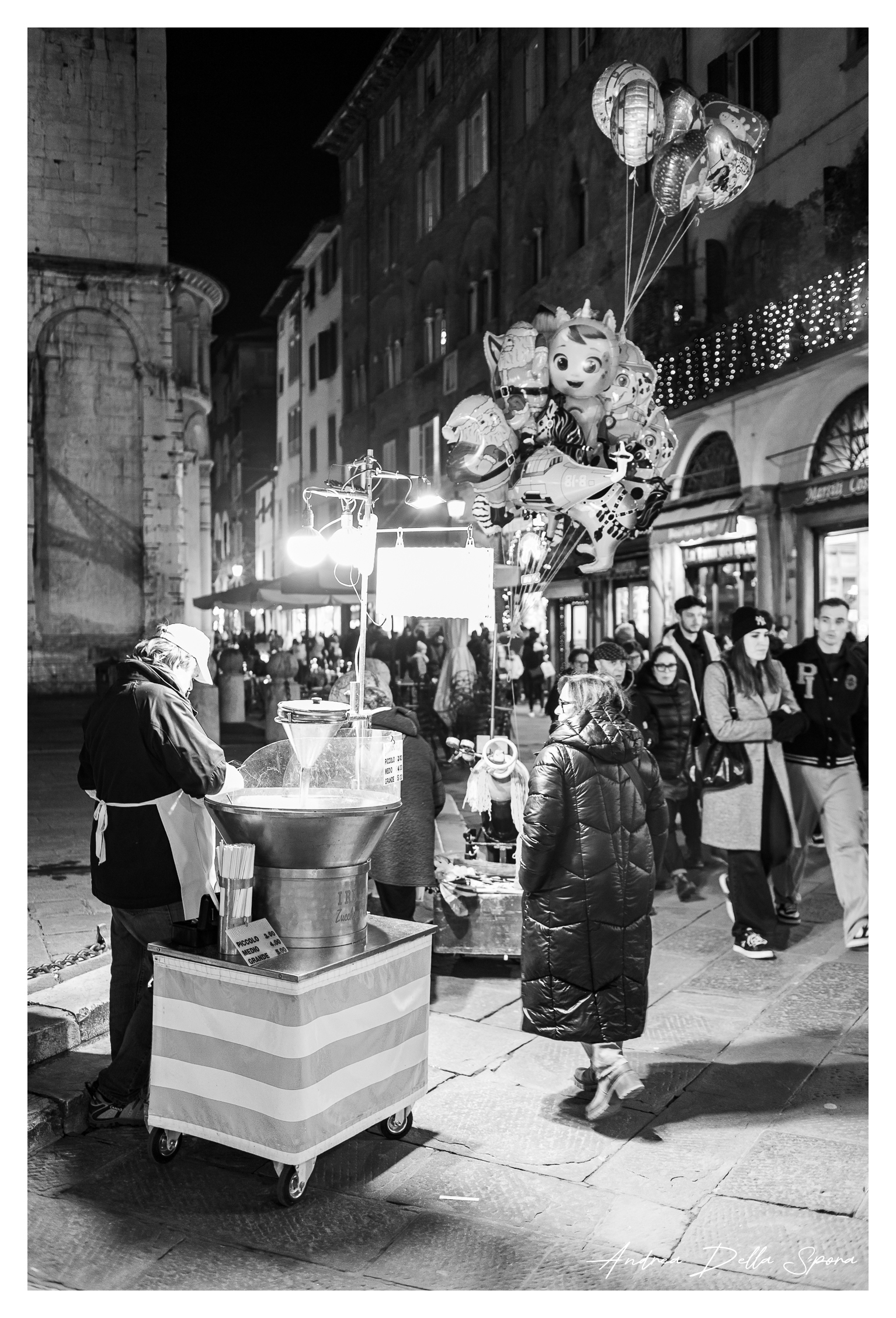 Lucca – La bancarella di zucchero filato