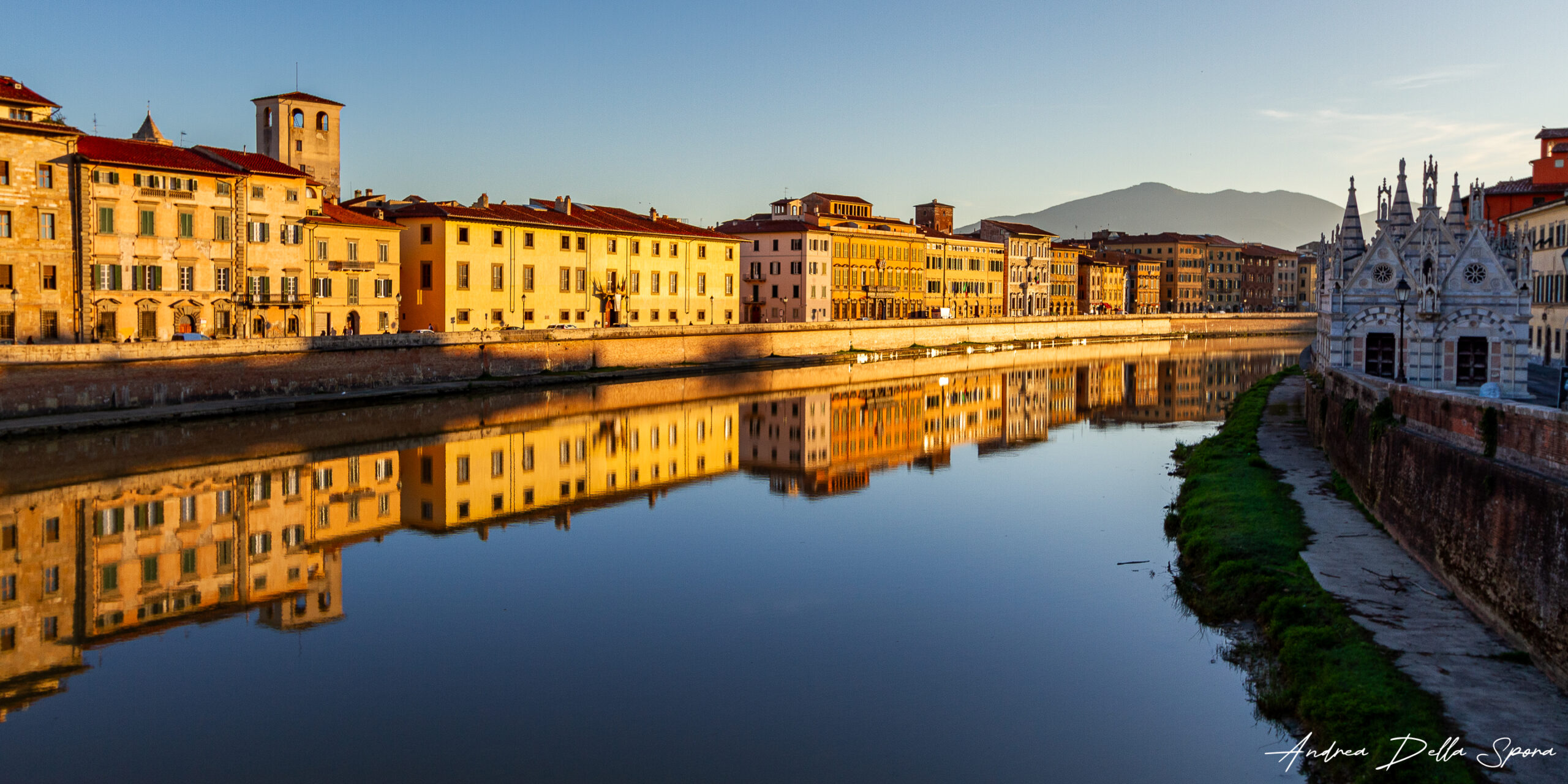 Pisa – Lungarno a specchio