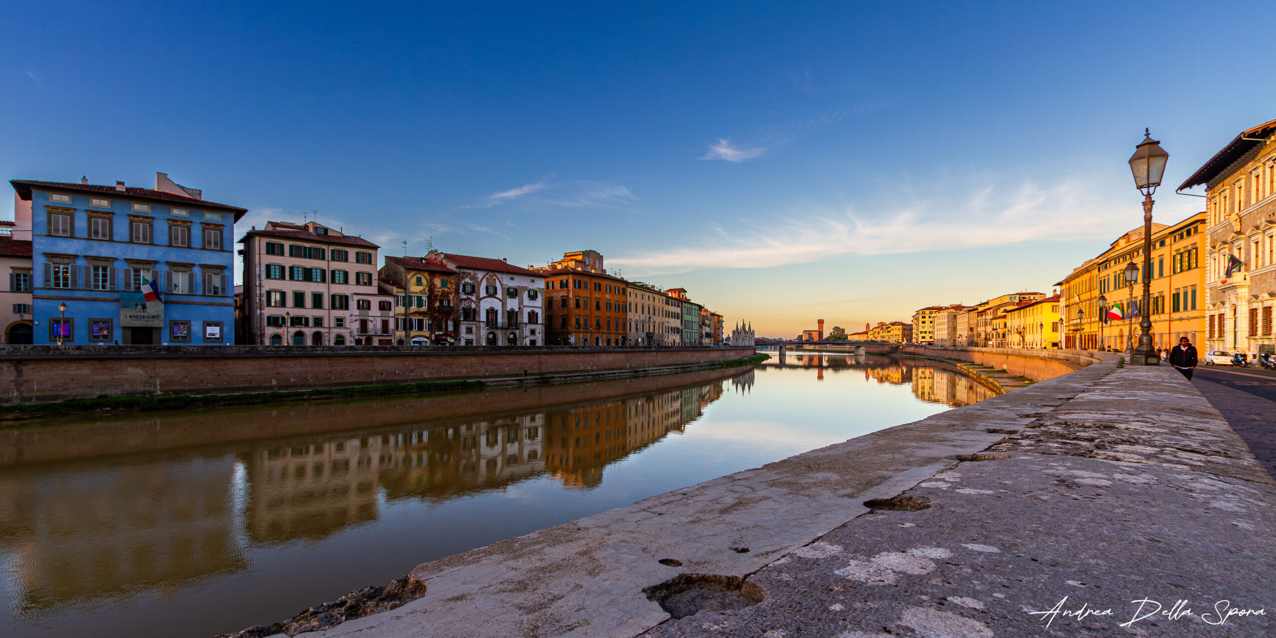 Pisa – Riflessi sui lungarni